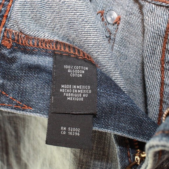 DKNY Jeans Soho Relaxed Distressed Jeans Sz 32x30 - Picture 7 of 8